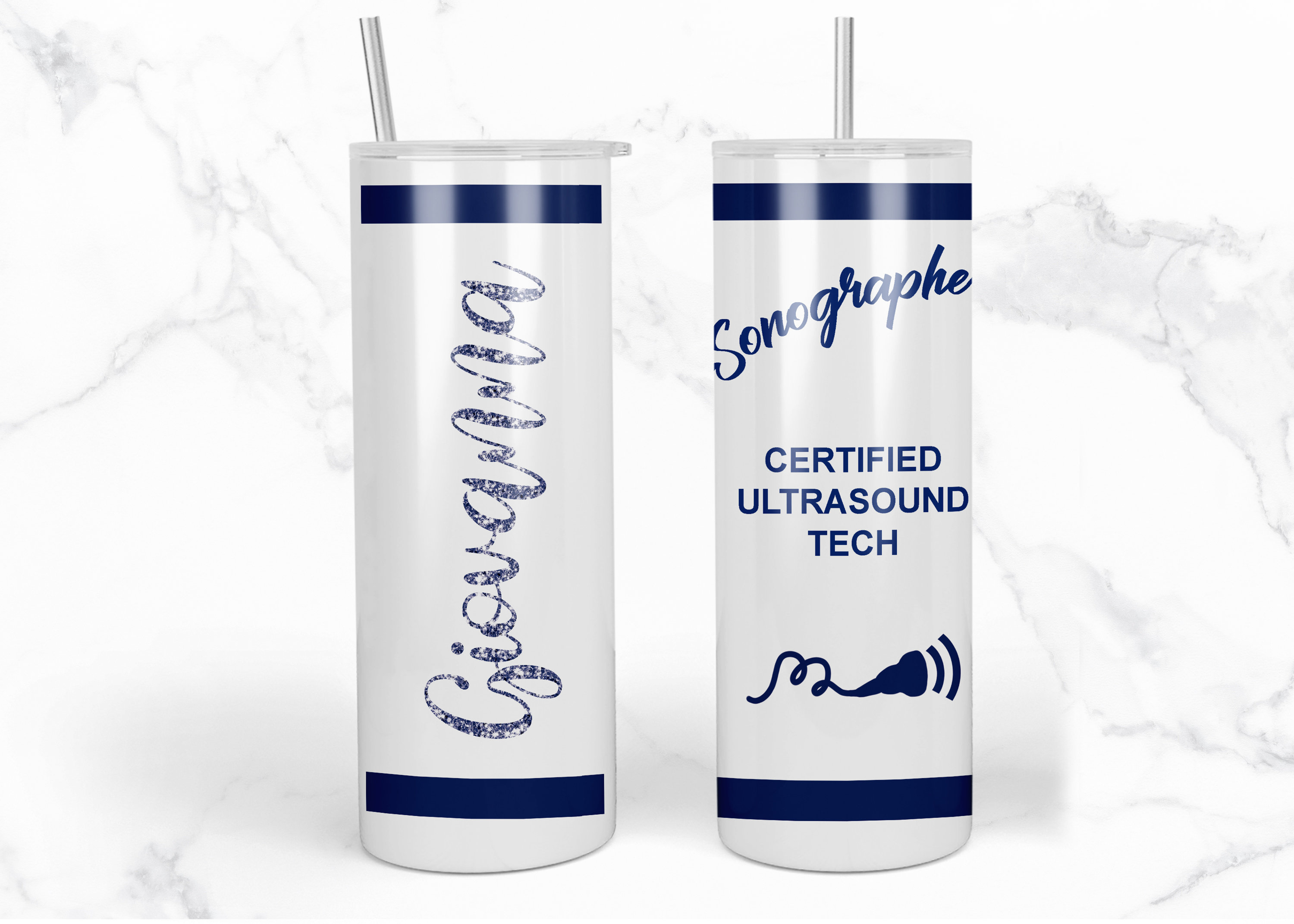 Ultrasound Gel Tumbler / Custom Lady Doctor Tumbler / Etsy