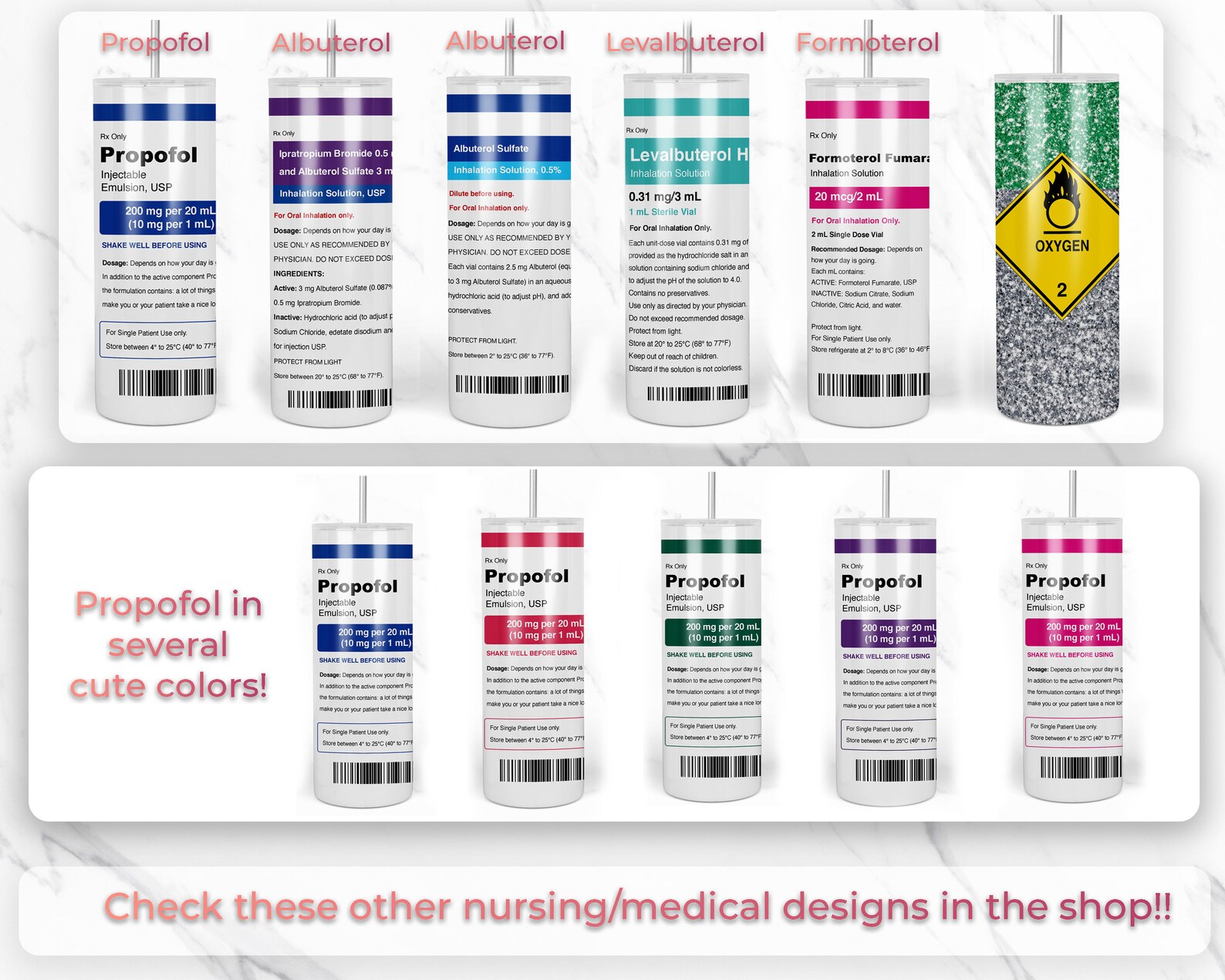 Ultrasound Gel Tumbler / Custom Lady Doctor Tumbler / Etsy