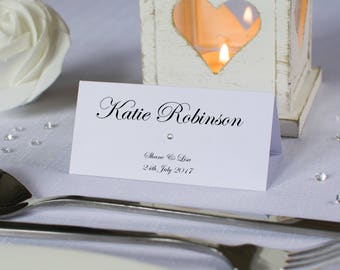Wedding Name Cards Etsy
