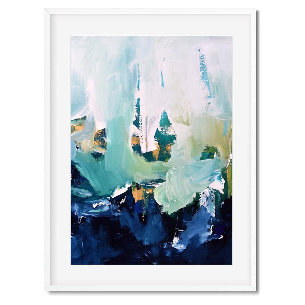 Set Of 2 Framed ART Abstract Print Wall Art Large Wall Art Etsy