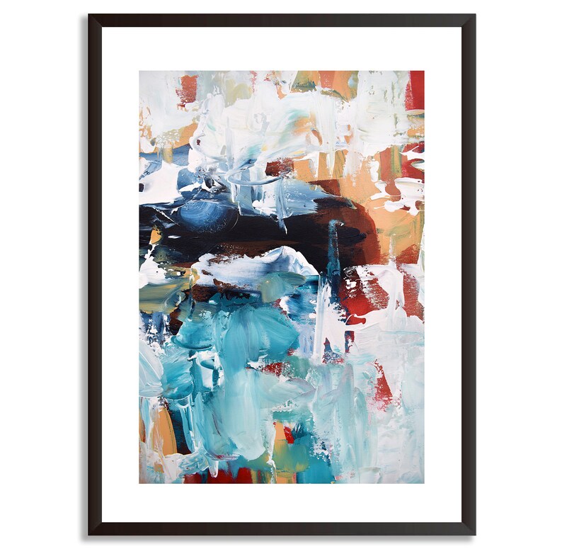 Set of 2 Artwork. Framed Art Set. Large Framed Artwork Set. Etsy