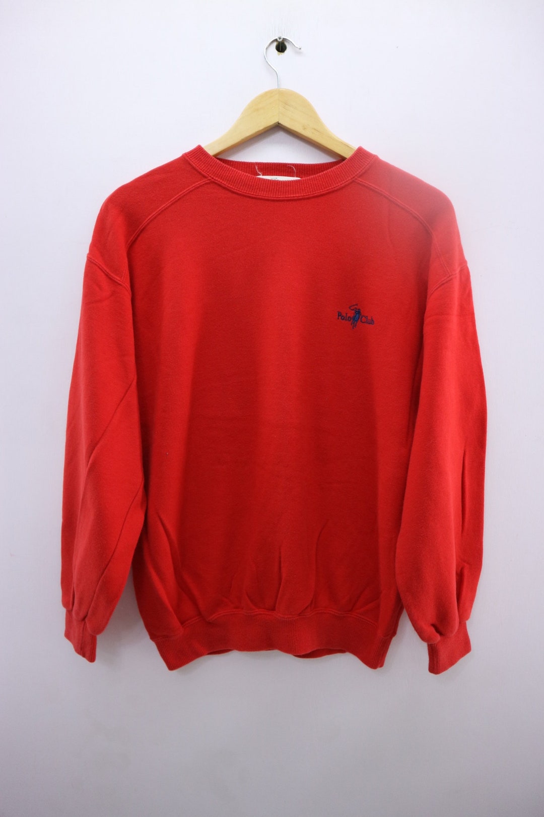 Vintage Polo Club Sweatshirt Embroidered Logo Streetwear - Etsy