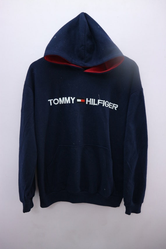 tommy jeans embroidered hoodie