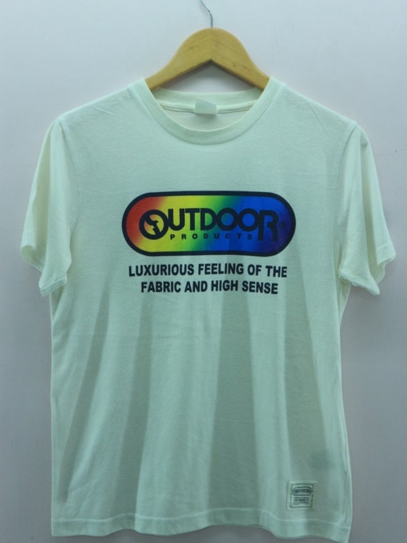 Vintage Outdoor Shirt Big Logo Outdoor 