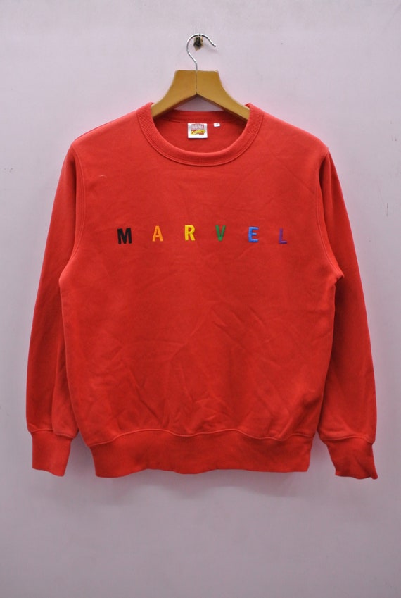 Vintage Marvel Comics Sweatshirt Embroidered Spell