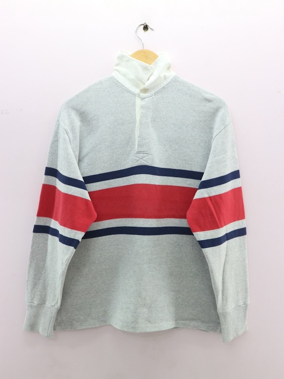 Vintage The Rugby Shirt US Naval Quality Maker Spo