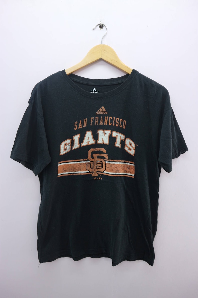 Vintage Adidas San Francisco Giants Shirt Big Spell Out Etsy