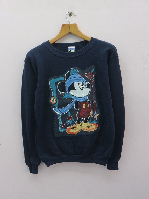 Vintage Mickey Mouse Sweatshirt Drawing 
