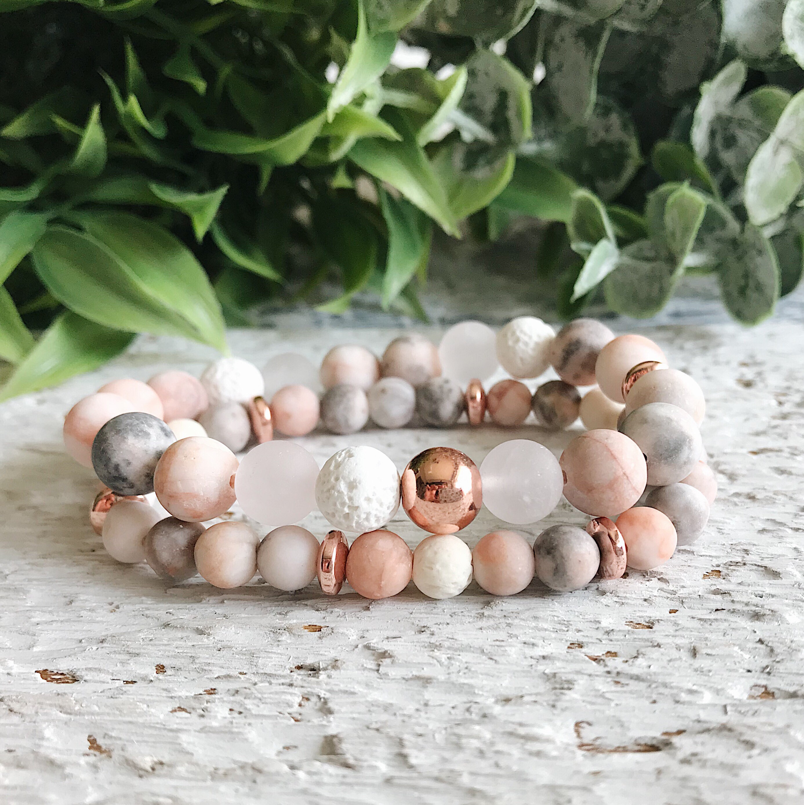 Jasper Bead Bracelet