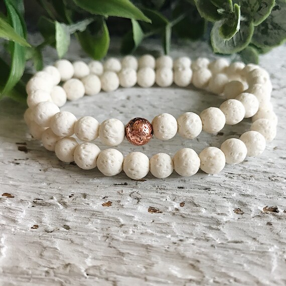 White sale lava stone