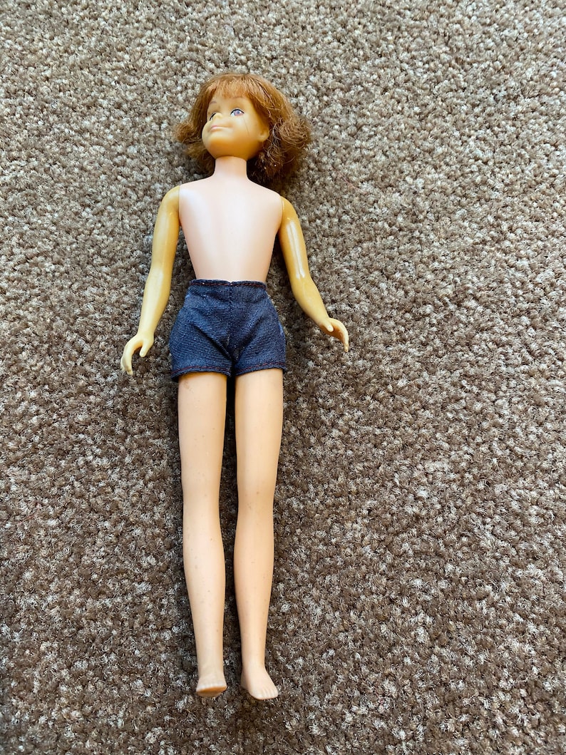 Vintage 1960s Japan Mattel Scooter Doll Barbie Auburn Hair 9 Etsy