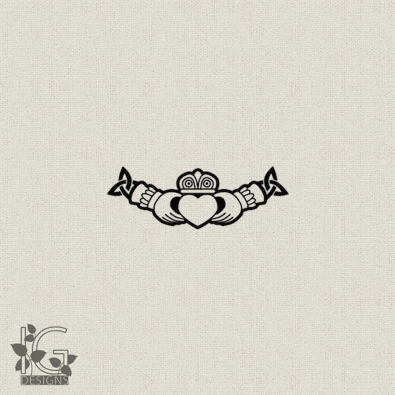 SVG Files Irish Claddagh SVG Love Friendship Engagement Wedding