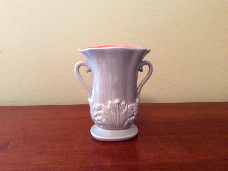 Vintage Red Wing Pottery Vase No 1357 Etsy