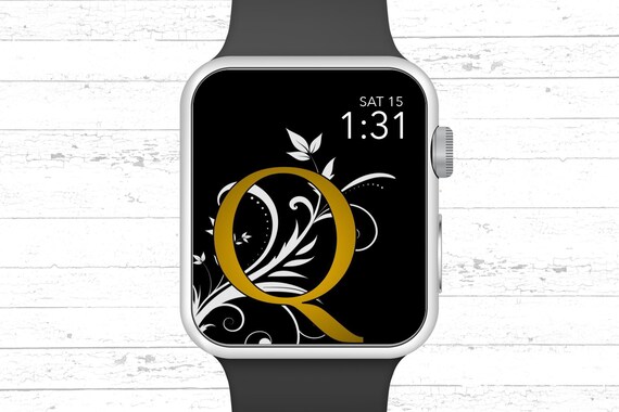 Apple watch monogram hot sale