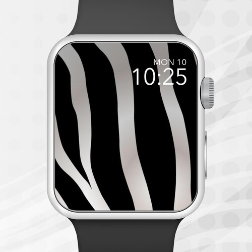 Apple Watch Wallpaper Animal Print Two for Your Apple Watch Etsy