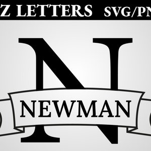 Split Monogram SVG/PNG, Creative Split Monogram Frame Alphabet, Fun Digital Downloads for Cricut, Silhouette, Glowforge