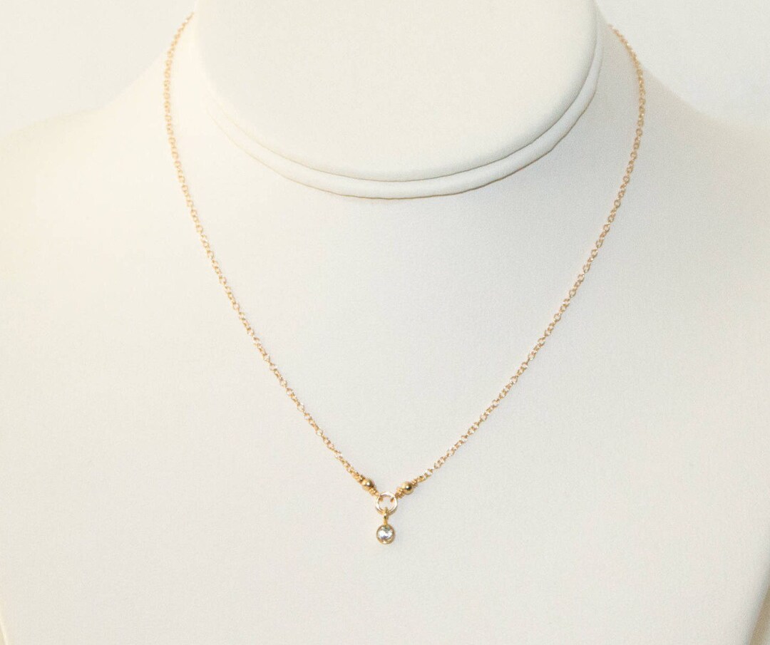 ネックレス・ペンダント TATIANA [14k gold filled] Nacre Mignon Cubic Square Necklace TATIANA [14k gold filled] Nacre Mignon Cubic Square Necklace