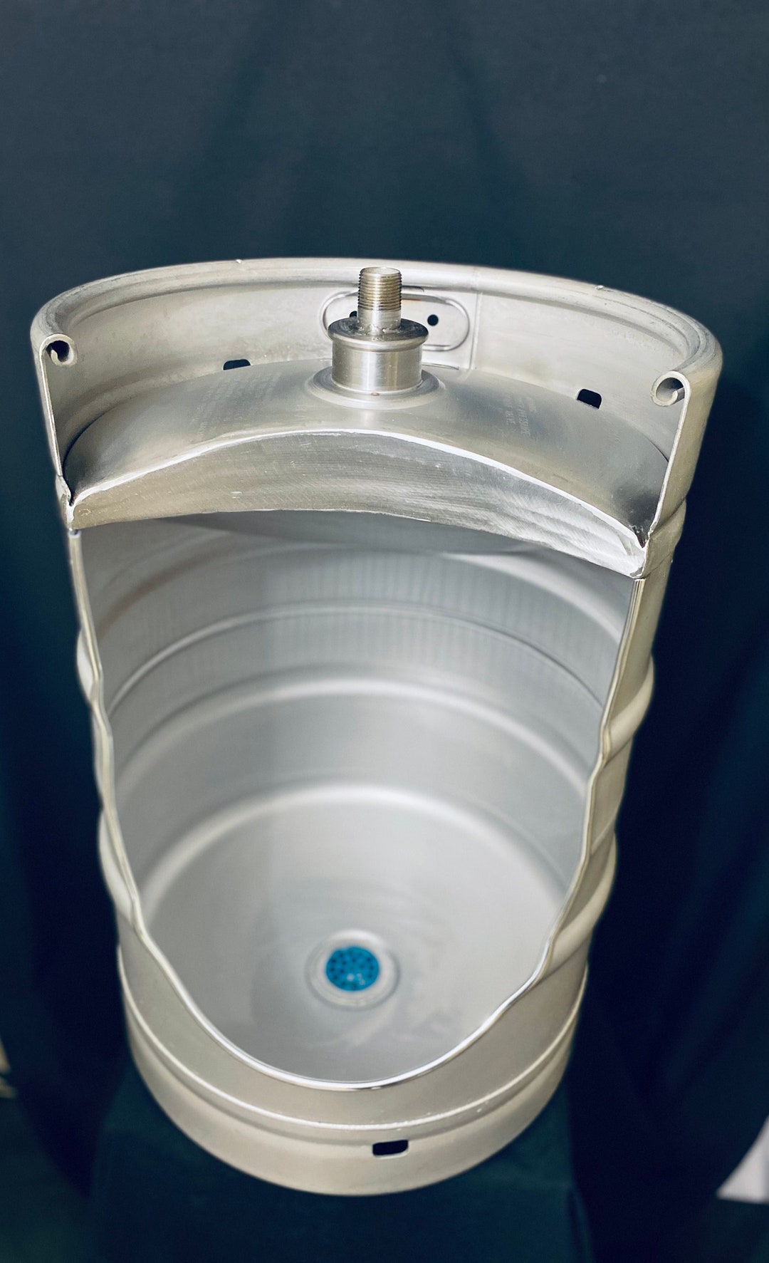 Front Cut Keg Urinal Etsy