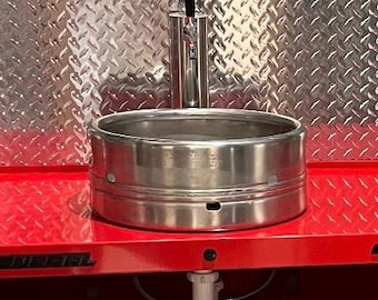 Évier Design Tonneau Baril 200L – Décoration Industrielle Artisanale (Surprise, C'est Une Table !)