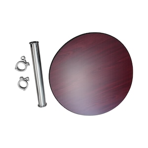 Kit de mesa con barril de cerveza / Mesa de bar con barril para armar tú mismo / Muebles de cervecería industrial / Mesa de pub para cueva de hombre / Decoración con barril de cerveza de acero inoxidable