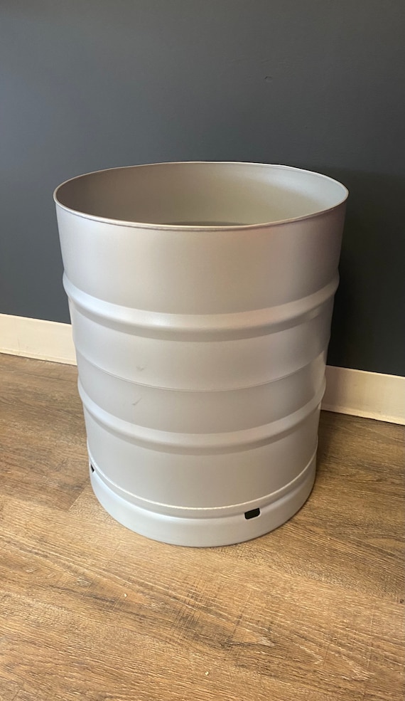 Keg Garbage Can Etsy