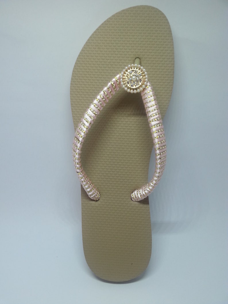 satin flip flops