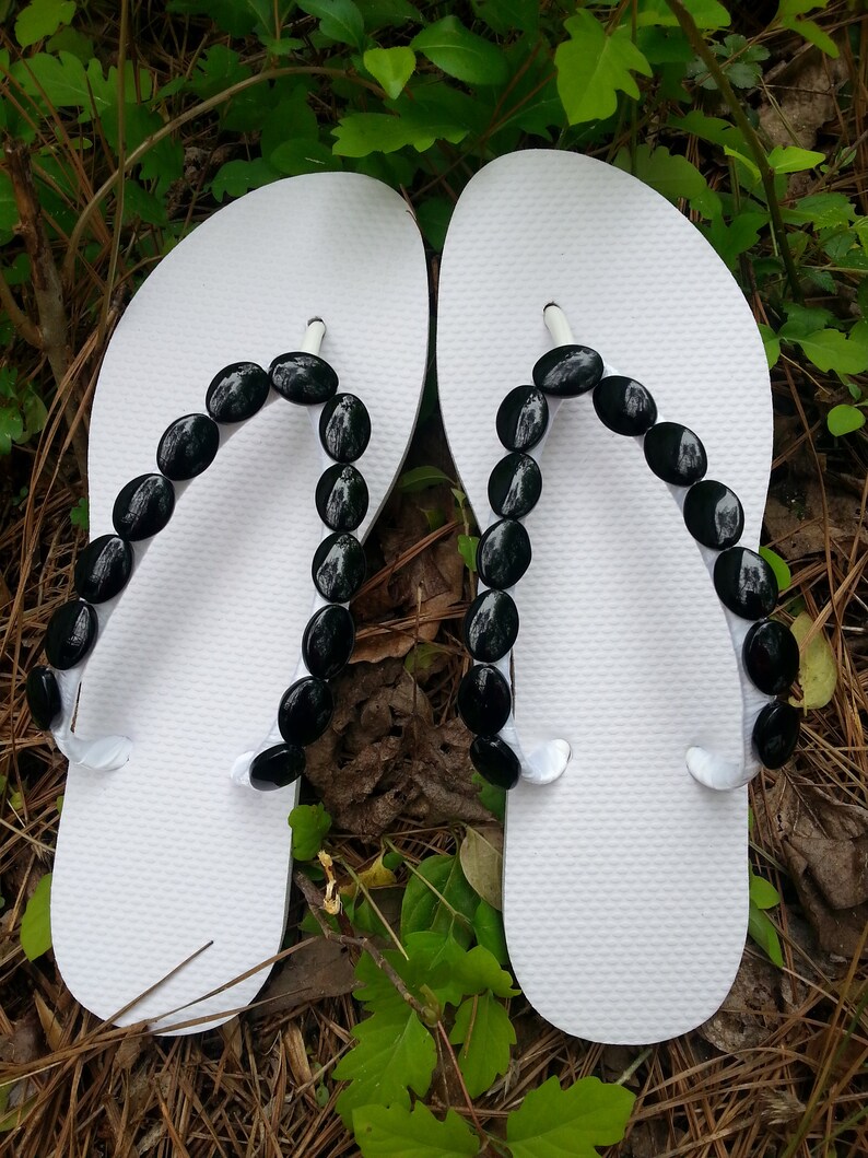 satin flip flops
