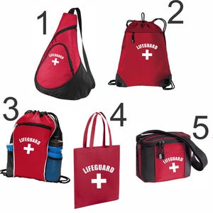 Lifeguard Red  bags