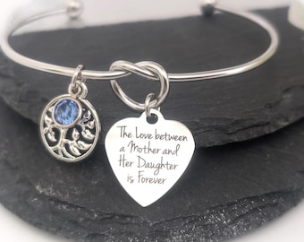 Mother of the bride gift, Gift for mom on wedding day from daughter, mother of bride gift from bride, mother wedding bracelet personalized