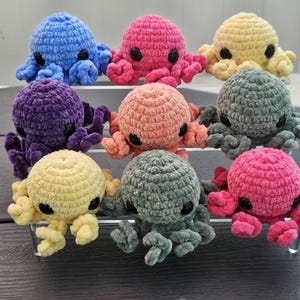 Crochet Octopus Plush