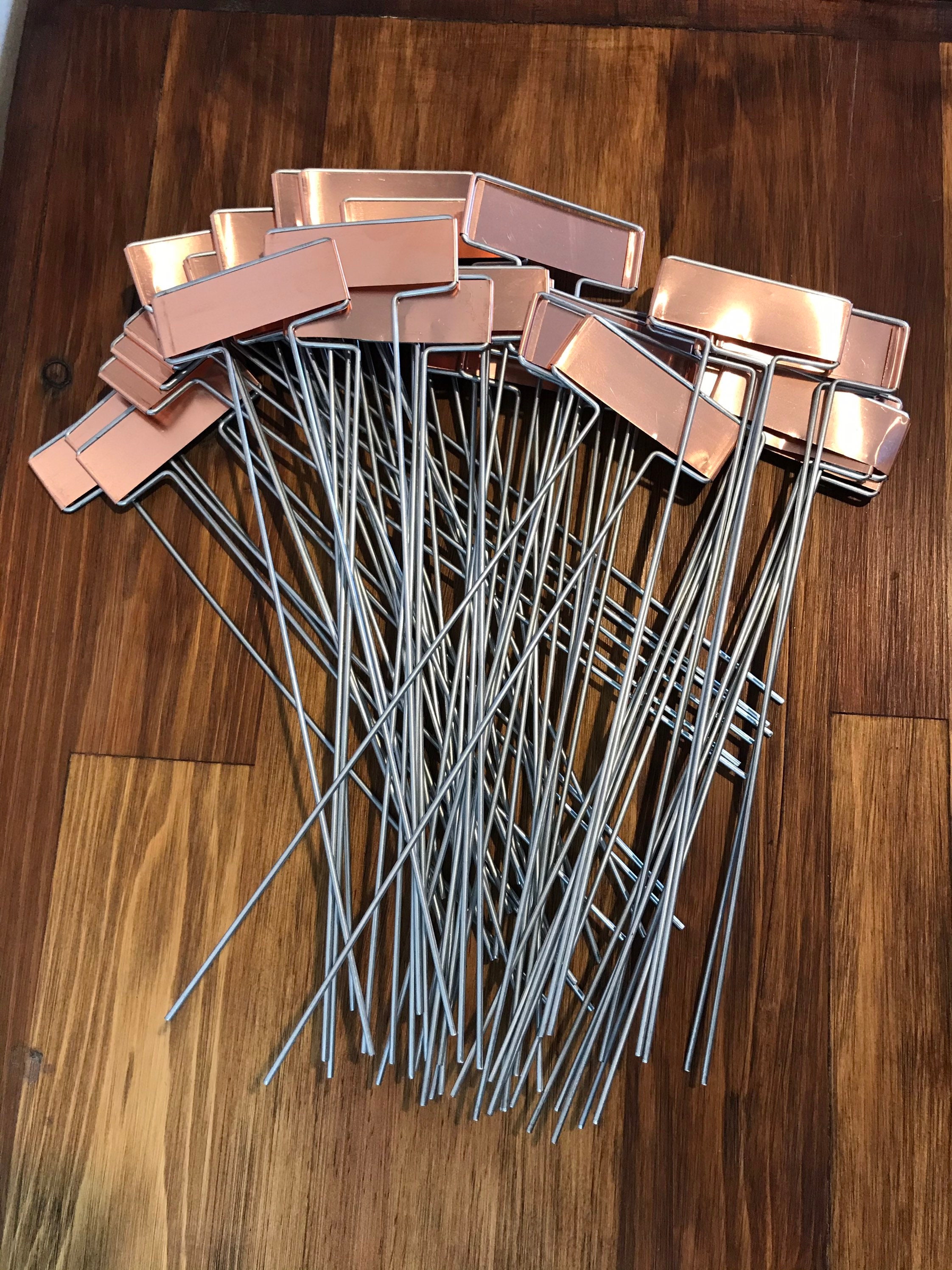 Copper Plant Markers /  Plant Labels / Garden Markers / Plant Tags