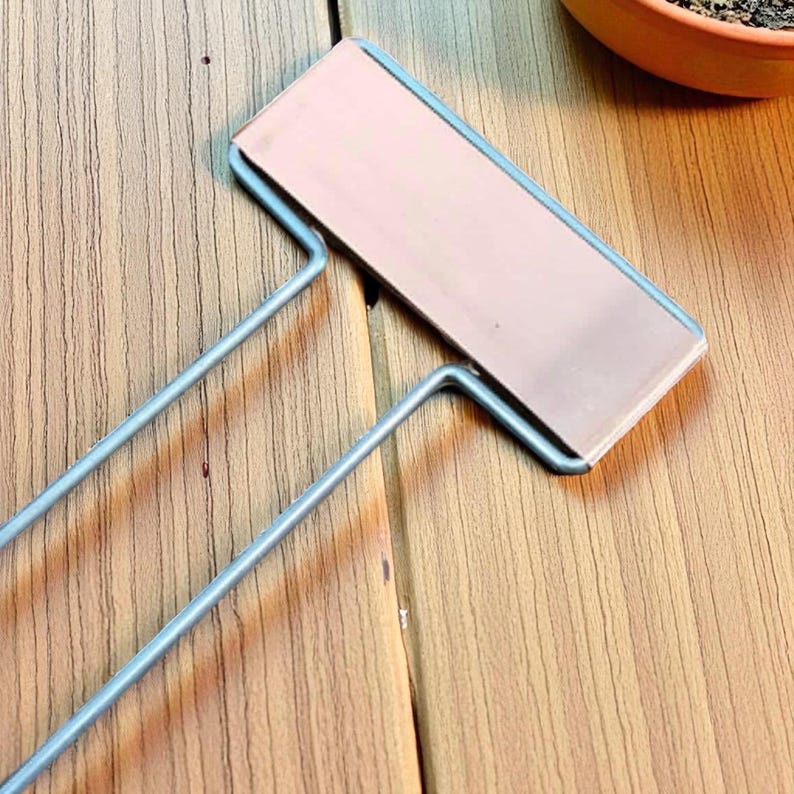 20, 40, 80 Packs of Copper Garden Markers / Custom Plant Stakes / Plant Labels bild 9