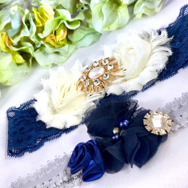 Wedding Garter, Something Blue, Bridal Garter Set, Rhinestone Wedding Garter, Flower Garter, Bridal Garter Set, Garter Belt, Lace GarterSash