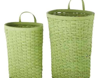 New Door Basket / Wall Basket / Floral Design/ Silk Flowers/ Farmhouse Decor/ Crafting Basket / DIY Basket for Front Door