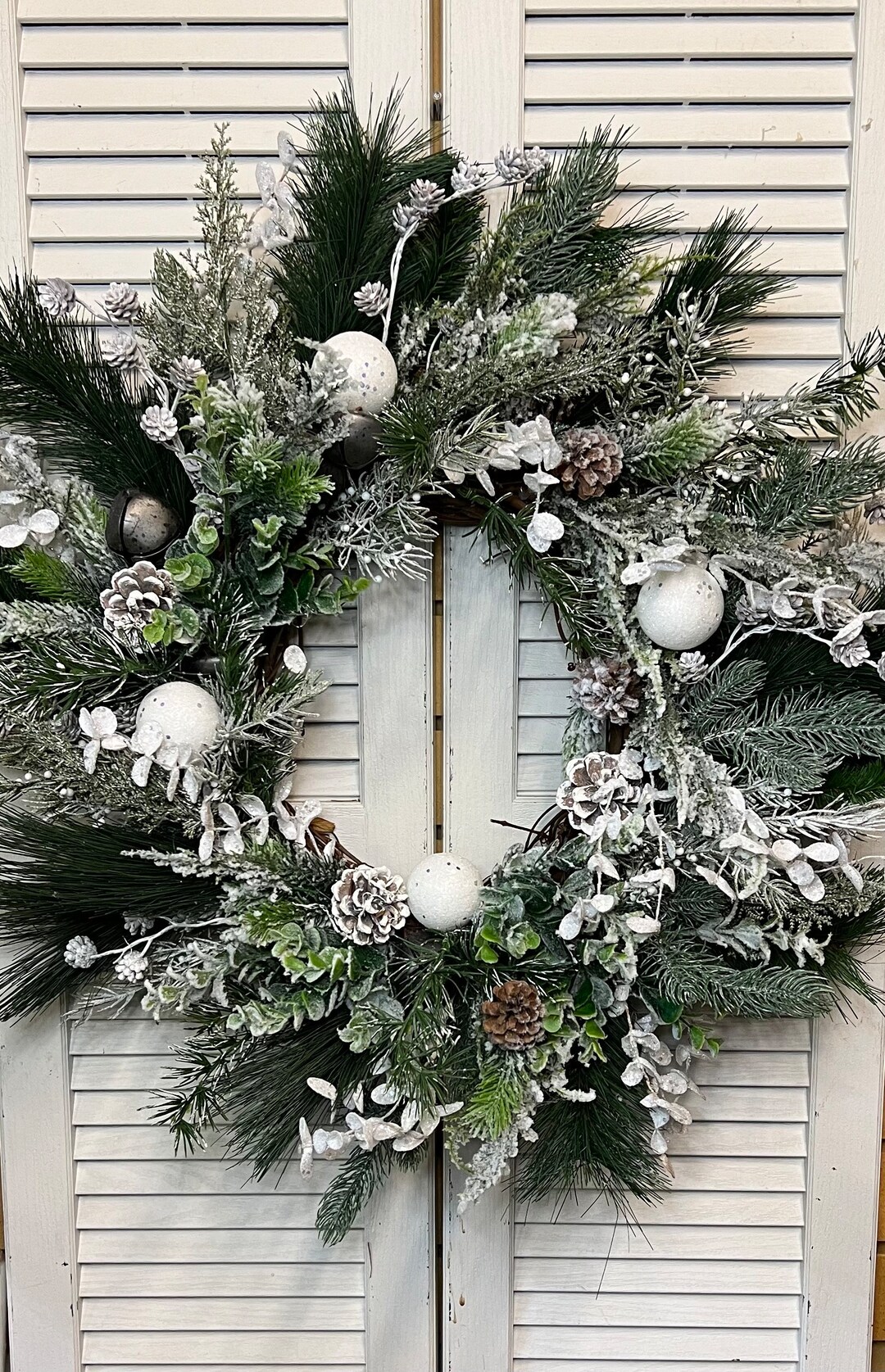 Snow Christmas Wreath 