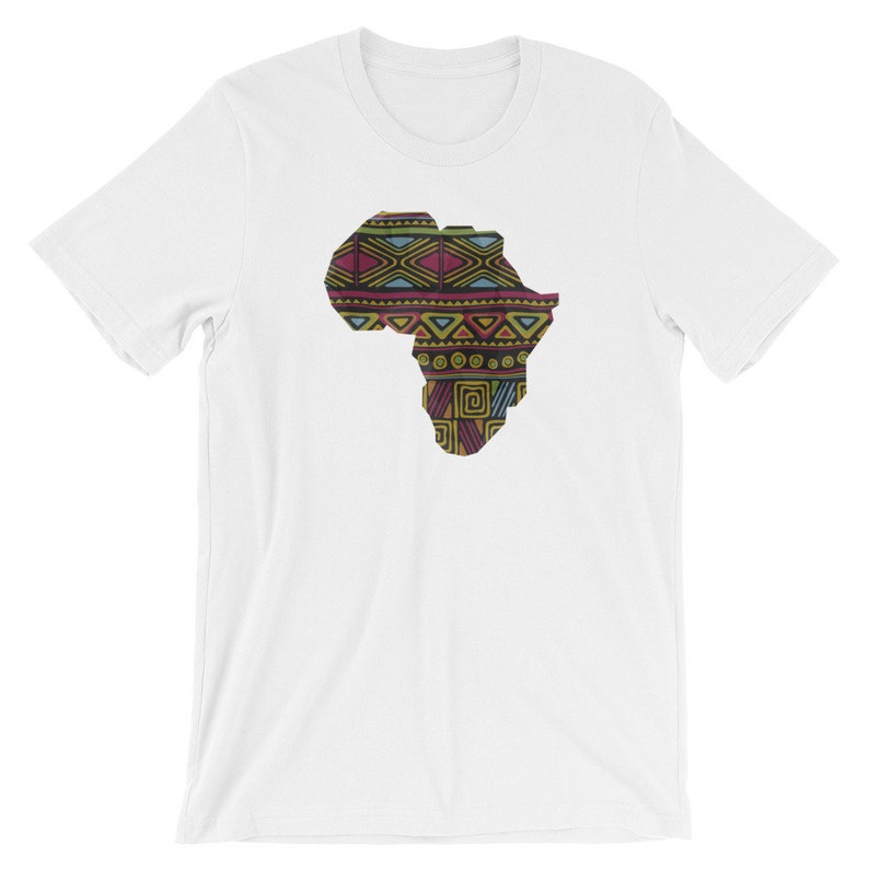 t shirt with african map