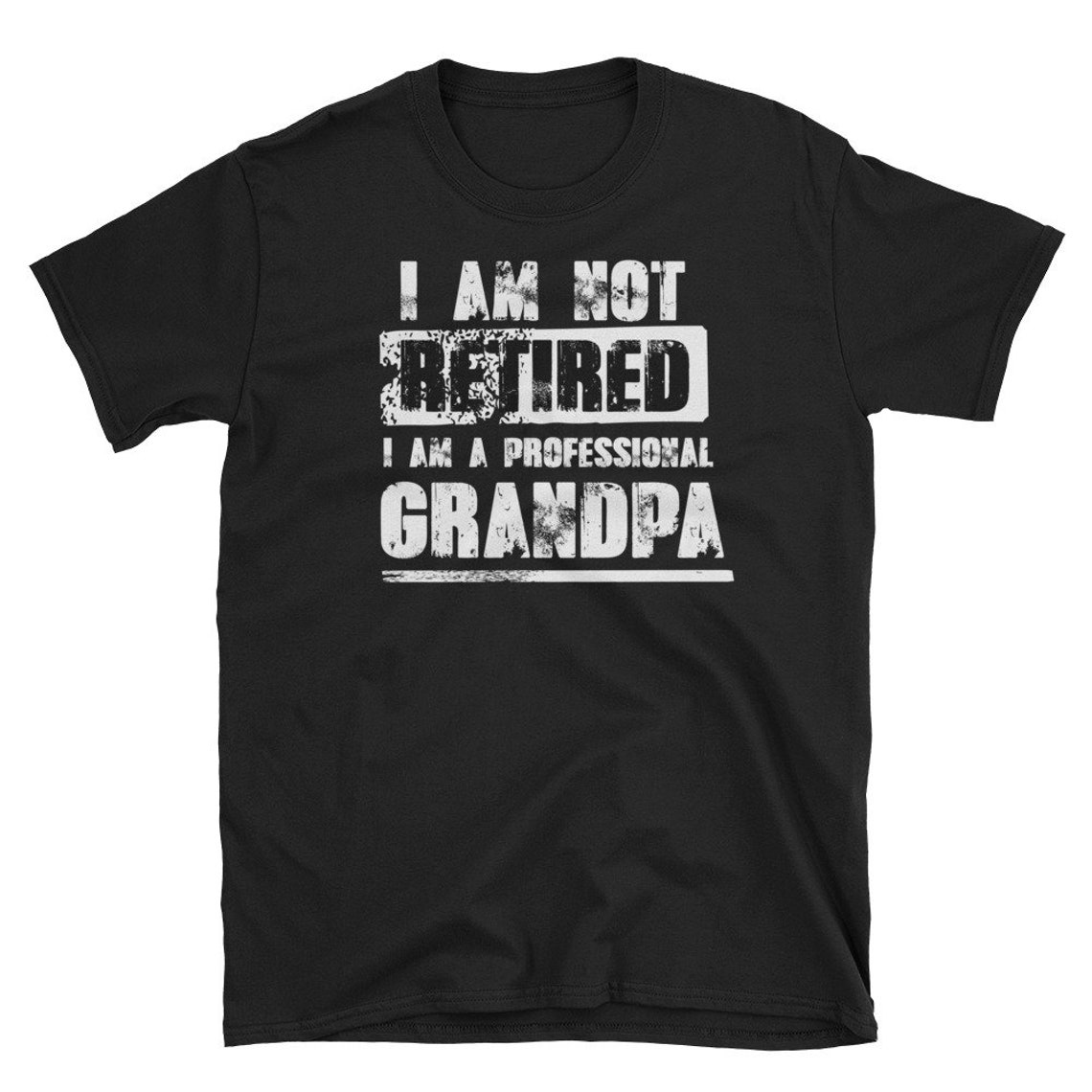 Funny Grandpa Shirt I Am Not Retired I Am a Professional Etsy UK