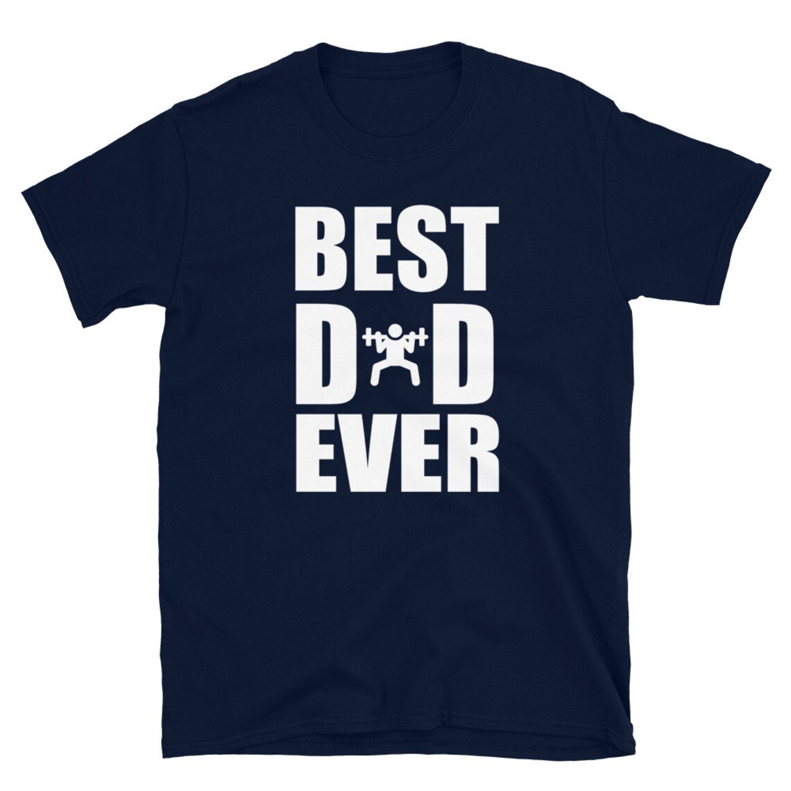 Best Workout Gym Dad Ever Fathers Gift Unisex TShirt Etsy