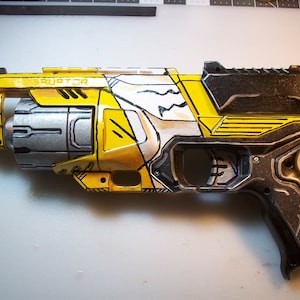 Video Game/ BL inspired (Disruptor) blaster (silver drum)