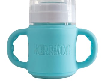 Baby Bottle Label with handle, Sippy Cup Band Perfect for Daycare