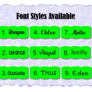 Custom Bottle Label Dual Colors, Engraved Cup Band, Water Bottle Band, Water Bottle Label, Sippy Cup Label, Daycare Bottle Label image 3