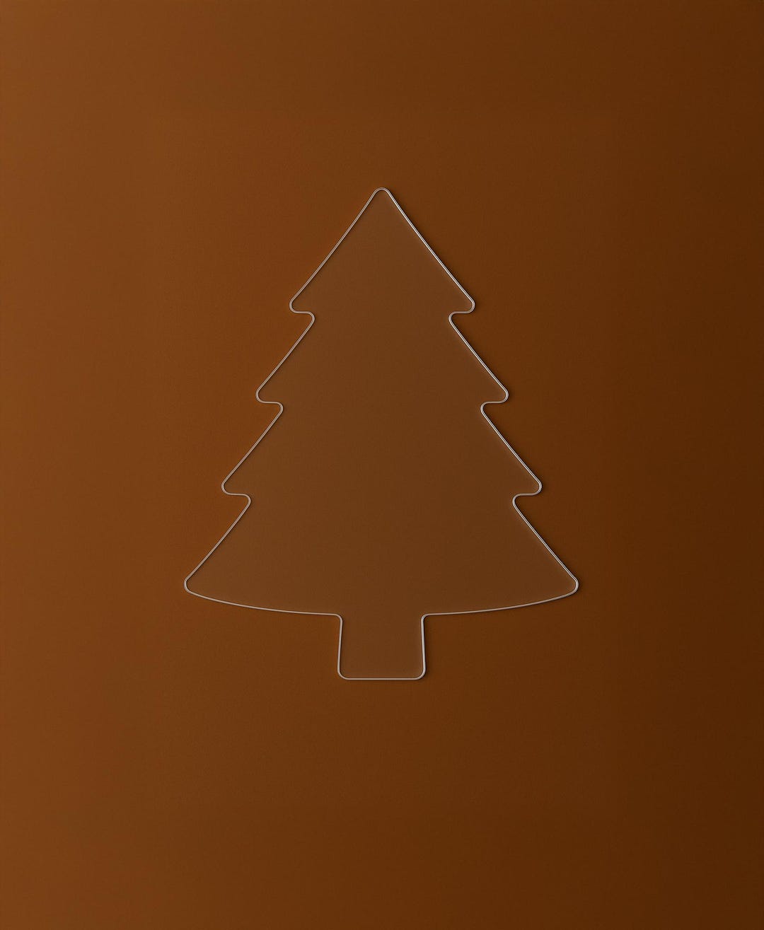 Christmas Tree Acrylic Router Template; Charcuterie Board Template