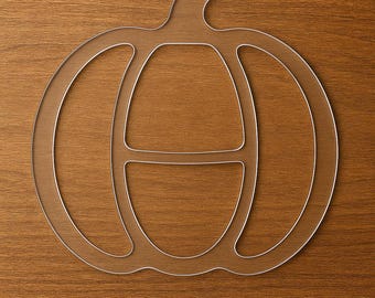 Halloween Pumpkin ROUTER TEMPLATE  10" Acrylic Template Clear 1/4"