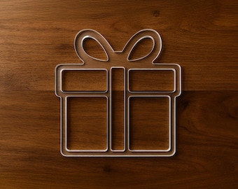 Christmas Gift Box Charcuterie Board Router Template: 16" Acrylic Cutting Guide