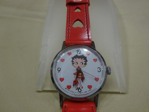 Vintage Betty Boop Watch/vintage Manual Betty Boop