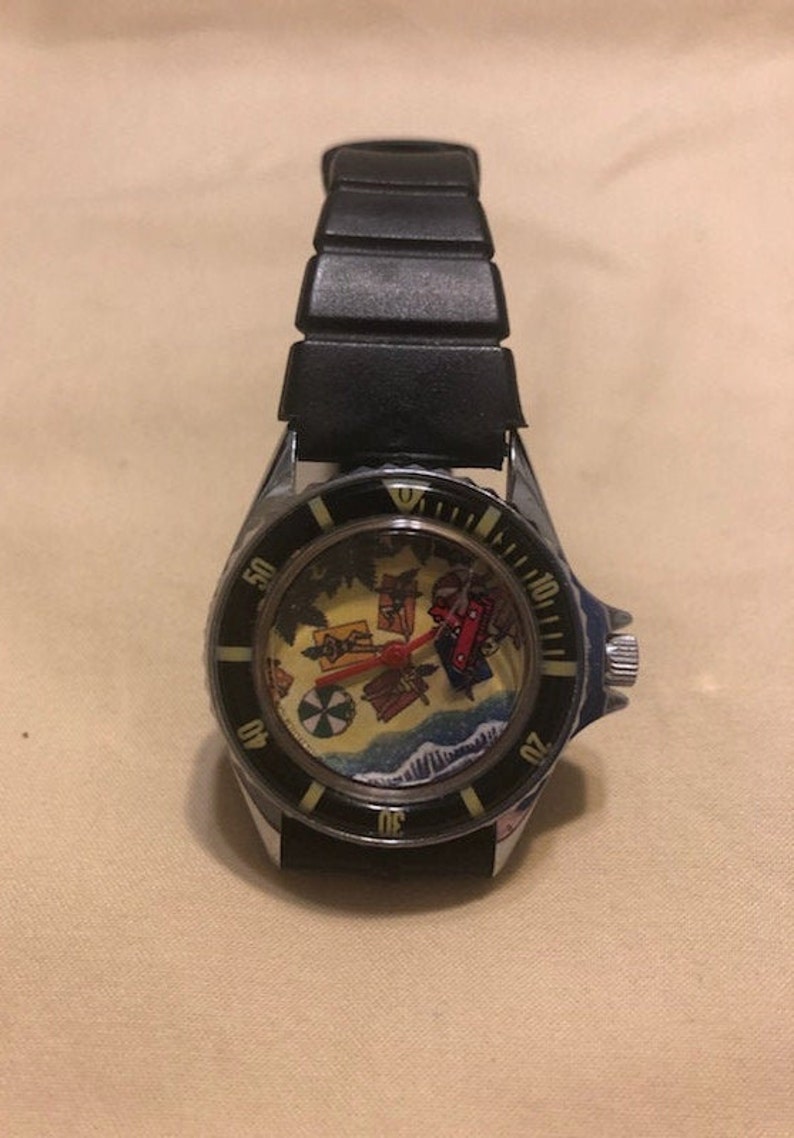 Out of Time Watch/ Vintage Watch/ Manual Wind Watch/ Beach Etsy