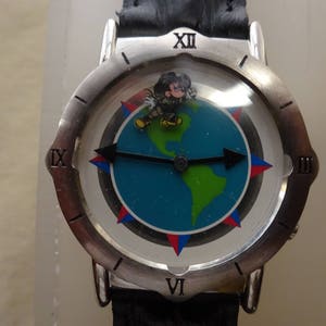 Vintage Disney Mickey Mouse Watch/ Mickey the Explorer Watch/ Mickey Mouse Watch/ 1980's Watch/ 1980's Mickey Mouse Watch/ Disney Watch