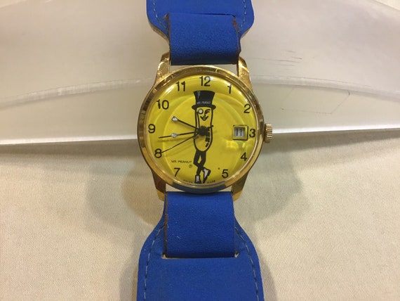 Vintage Mr. Peanut Watch/ Mr Peanut Watch/ Mr. Pea