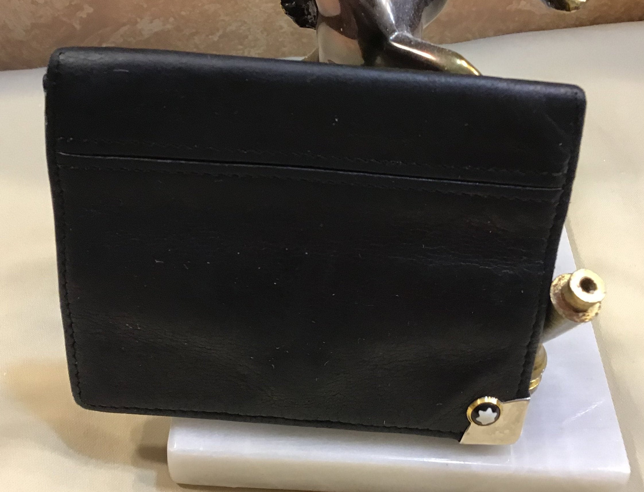 Mont Blanc Change Purse/ Mont Blanc/ Coin Wallet/ Mont Blanc Wallet/ Etsy