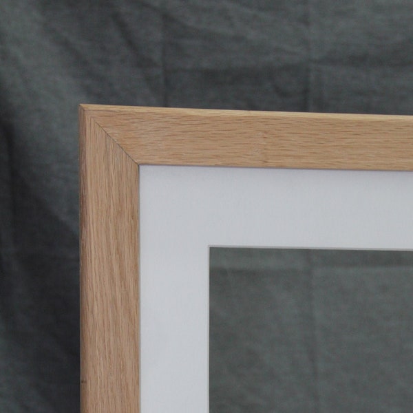 Unfinished Solid White Oak Frame for 8" x 12" images